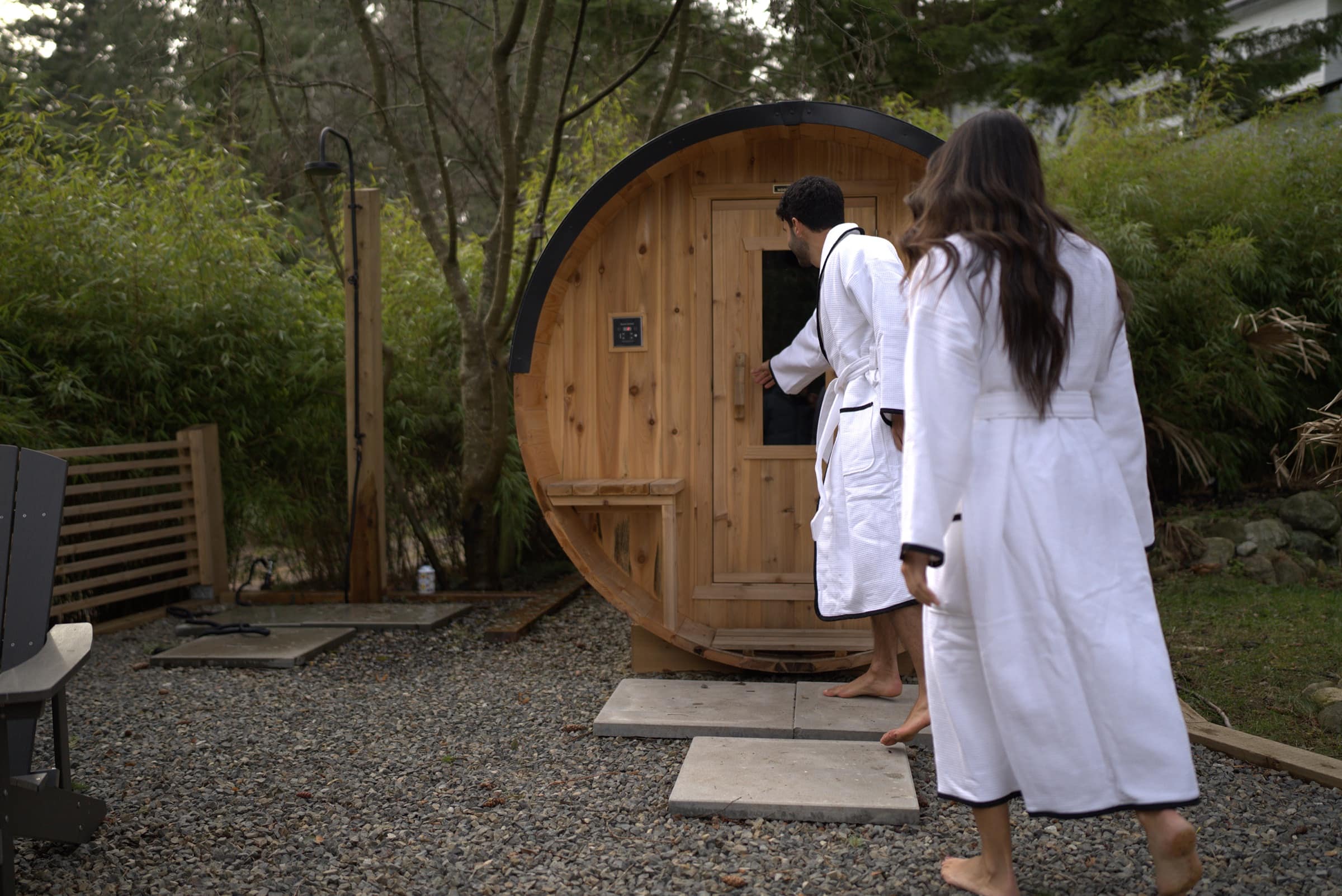 Nootka 8ft Barrel Sauna