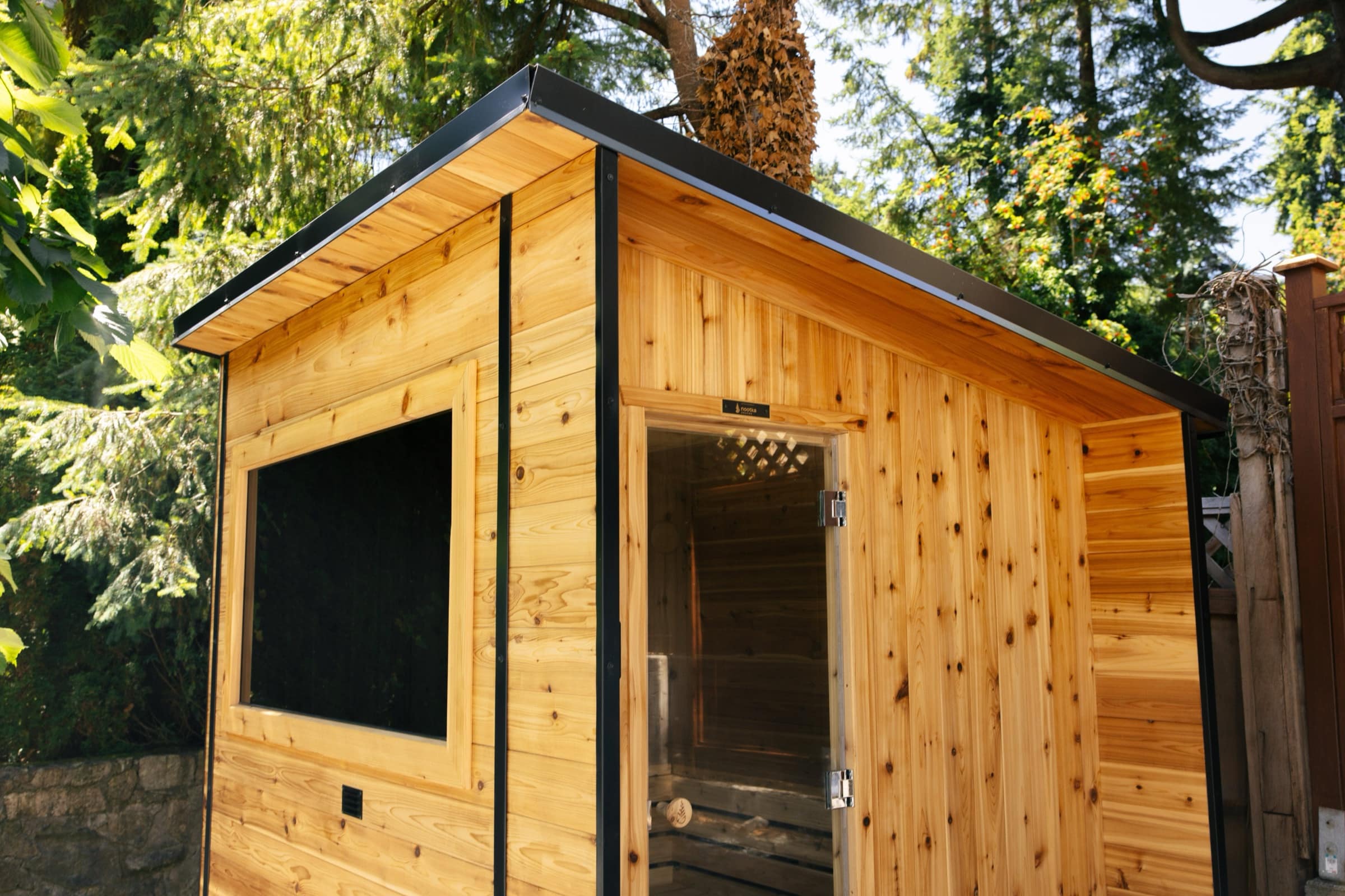 Nootka Cube Sauna